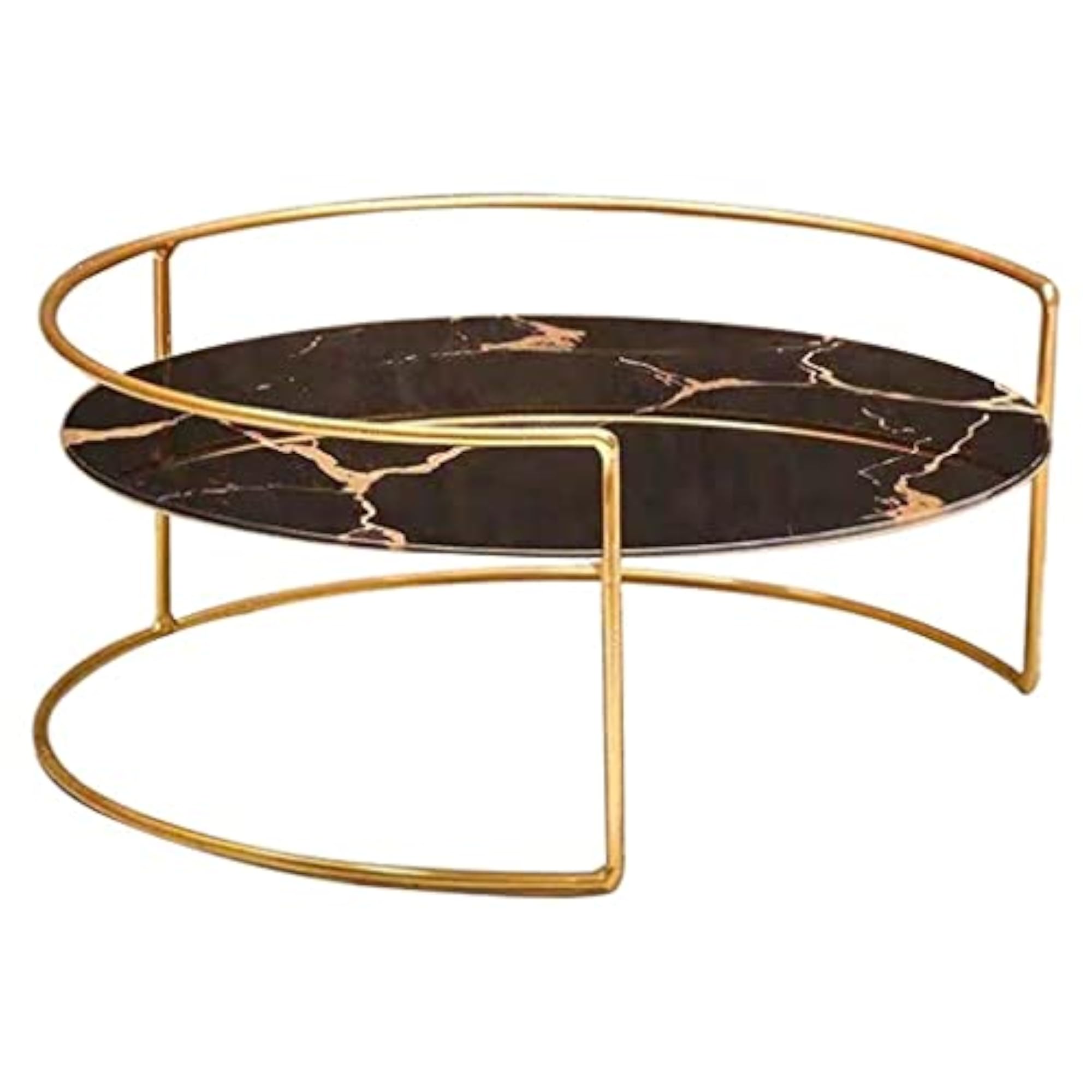 Cupcake Serving Makeup Shelf Large Black Rack