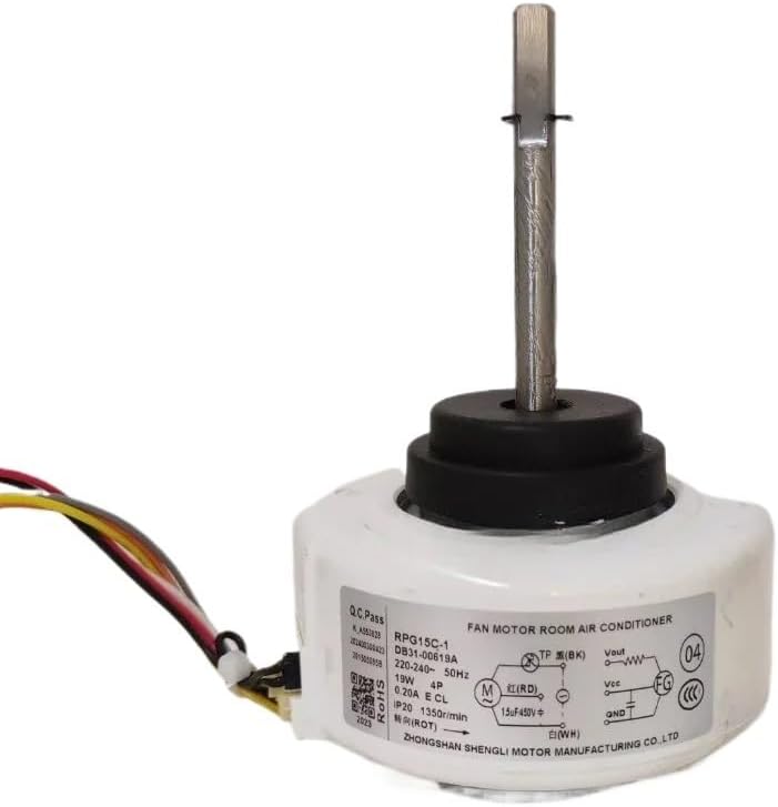 for Air Conditioner AC Fan Motor RPG15C-1 Indoor Unit 220-240V 50Hz 19W 1300r/min DB31-00619A Conditioning Parts