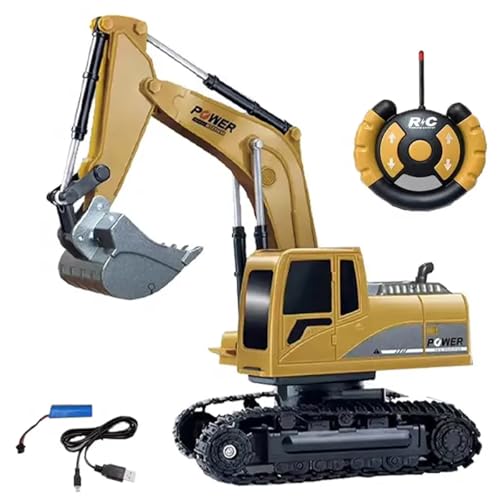 Image of Magicwand 1:24 Scale Die-Cast Alloy Crane【Box Packed】【Mustard】 with Openable Doors Working Lights & Shockers【Pack of 1】