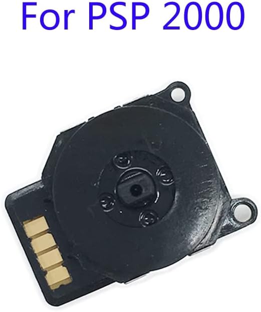 YANHAO [Video Game Parts] 5Pcs Original 3D Analog Button for Sony PSP 2000 Joystick Stick Moduel Replacement with Cap Control [Replace]