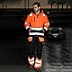 WORK IDEA Vielseitige 3-in-1 Arbeitsjacke mit Reflektoren - Wasserdicht, Winddicht, atmungsaktiv - Ideale Winter-Arbeitskleidung und Warnschutzjacke für alle Jahreszeiten