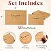 WOODAMORE 50 Couples Coupon Book for Him Her - Blank Coupon Cards, Redeem Gift Voucher Love Coupons Book for Wife Husband, Blank Gift Certificates, Valentines Day Gifts