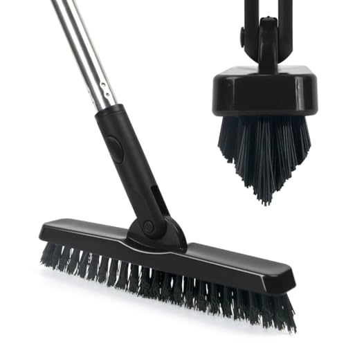 CELOX Tile Grout Brush with Long Handle, Grout Cleaner Brush