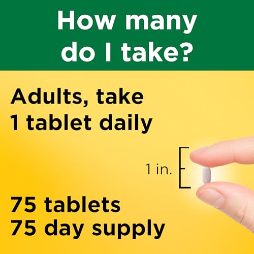 Image of Nature Made Vitamin B12 1000 mcg, B12 Vitamins, Dietary Supplement for Energy Metabolism Support, 75 Time Release Tablets, 75 Day Supply