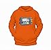 Quipo Vintage Television Hoodie – Retro Graphic Sweatshirt, 80s 90s Inspired Pullover, Unisex Streetwear, Aesthetic Oversized Hoodie Multicolor
