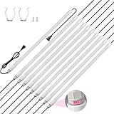 Alewell 直列接続対応 両端出線連結防水LED蛍光灯 呼吸バルブ搭載 14Wで2600lm 40w相当 昼白色 5000K 120cm 一体型LED蛍光灯 IP66仕様（防雨防塵） 結露防止 高圧洗浄機可 低発熱 ちらつきなし 仮設照明 食品工場 植物工場 養豚場 園芸施設 家畜施設 PSE済 1.5m電源線＋50cm防水延長コード 10本セット