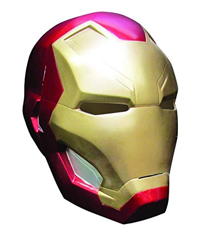 Rubie's mens Captain America: Civil War Iron Man 2-piece Costume Mask, Multi, One Size US