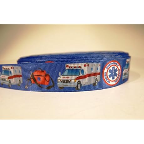 5 Yards of 7/8" Nurse Appreciation Grosgrain Ribbon