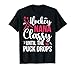 Hockey Nana Funny Grandma Nana Of A Hockey Player T-Shirt