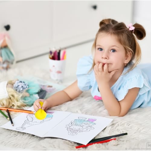 Piriuuo 10 esponjas redondas de pintura, esponjas amarelas de artistas sintéticos, 7,6 cm, esponjas