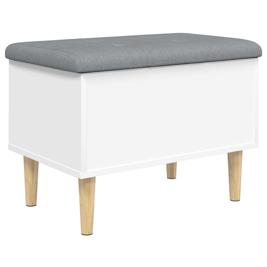 Panca con vano portaoggetti, 62 x 42 x 46 cm, in legno