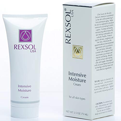 REXSOL Intensive Moisturizer Cream | Daily Face and Body Moisturizer for All Skin Types. ( 75 ml / 2.5 fl oz )