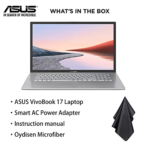 ASUS-VivoBook-173-Thin-and-Light-Laptop-HD-Display-Intel-Core-i7-1065G7-Processor-Intel-Iris-Plus-Graphics-24GB-RAM-1TB-PCIe-SSD-HD-Webcam-HDMI-Transparent-Silver-Win-10-Latest-Model