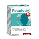 Pascoe - Petadolex - 75 mg Patented PA-Free Butterbur Root Extract for Migraine (60 count (Pack of 1))