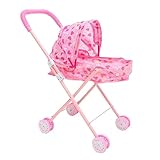 Abaodam Cochecito De Muñeca Juguetes Infantiles Cochecito De Juguete para Muñecas Carritos De Bebe P...