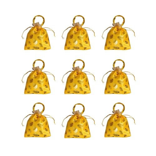 Image of VIG Enterprises Silky And Shiny Potli Batwa Bags /Thamboolam Bags For Wedding Party Return Gifts Party Gifts For Guest-