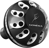 ゴメクサス 35mm パワー ハンドル ノブ ダイワ Type S シマノ Type A リール 用, 17 ツインパワー XD C3000HG 18 カルディア LT 用 アルミ製