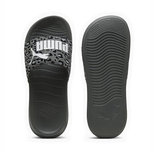 PUMA Unisex Popcat 20 I Am The Drama Tongs, Mineral Gray Stormy Slate Puma Black, 35.5 EU