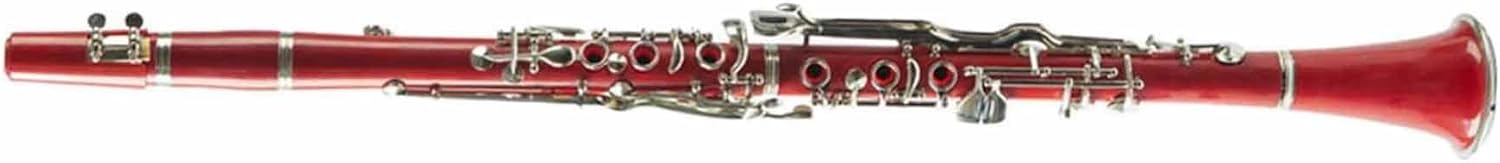 Red Plastic Clarinet G Key Nickel Plated 18 20 Keys