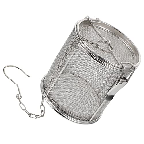 Mikinona Cesta De Adobo De Acero Inoxidable Filtro De Especias Para Cocinar Filtro De Sopa Para Ollas Colador Compacto Para Infusiones De Té Suelto Artículo Hogar Reutilizable