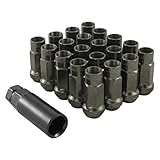 lug nuts cover Kegelbund: 60° Lug Nuts Lug Nuts Radmuttern Stahl M12x1,5  Titanfarben