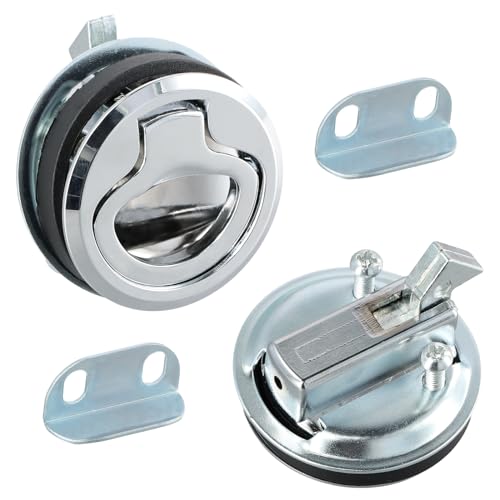 2 pieces pull hatch lock, furniture lock, furniture handle, metal furniture lock, furniture lock, hatch latch, stainless steel boat hatch latch, flat door lock 2 pieces pull hatch lock, furniture lock, furniture handle, metal furniture lock, furniture lock, hatch latch, stainless steel boat hatch latch, flat door lock