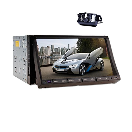 Eincar 7Inch coches reproductor de DVD para la cš¢mara de visiš®n trasera universal Autocars libres incluyen Autoradio bluetooth estšŠreo FM...