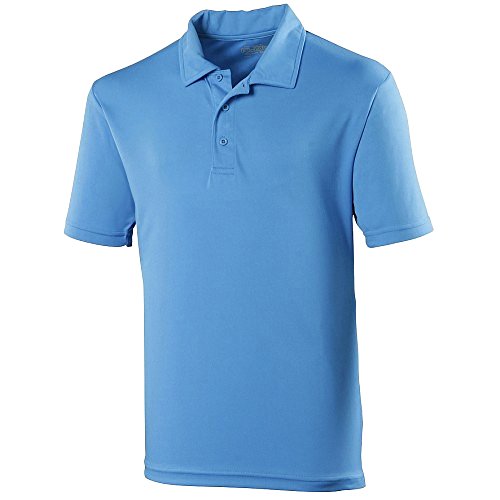 Just Cool - Polo liso de deporte para hombre/caballero