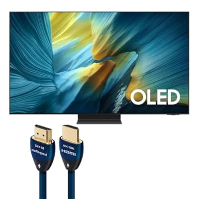 Samsung S95F 65 Inch 4K OLED Smart TV with AudioQuest Sky 3m HDMI Cable