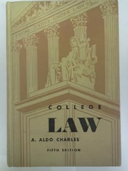 Unknown Binding College Law, Fifth Edition Book