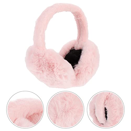 PartyKindom 1Pc Cute Christmas Plush Earmuffs Cold Winter Ear Covers for Women Warm Ear Protectors Design for Frostbite Protection for Holiday Wear4