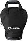 33 x 12 x 10 cm. TaylorMade TM20PrformancePrcticBllBgBlk Bolsa de práctica, Unisex Adulto, Negro, Talla única