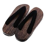 sabots bois anciens Élégance simple : design d'inspiration japonaise est simple et élégant, ce qui fait de sandales un ajout à garde-robe d'intérieur, chaussures kimono cosplay, pantoufles cosplay traditionnelles