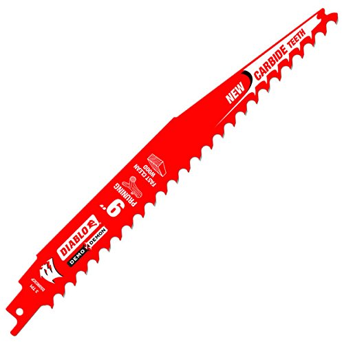 Freud DS0903CP3 Diablo 9" Carbide Tipped Pruning Reciprocating Blade 3 TPI-Fast Wood