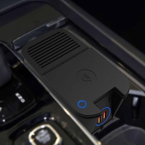 Wireless Magnetic Charger For Volvo XC90 XC60 V90 V60 S90 S60 Car QI Wireless Charger Panel Phone Charging Pad 15W Wireless Car Magnetic Charger