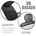 Elantrip Waterproof Car Seat Covers, Neoprene Front Truck Seat Covers, Fit Side-Less Quick Install for Cars, SUVs, Trucks and Vans,Black 2 Packs