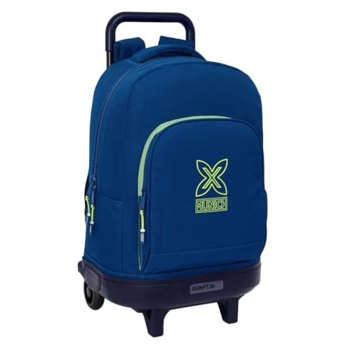 Safta Munich North - Mochila Grande con Ruedas, Compacta, Extraíble, Ideal para Niños de Diferentes Edades, Cómoda y Versátil, Calidad y Resistencia, 33x22x45 cm