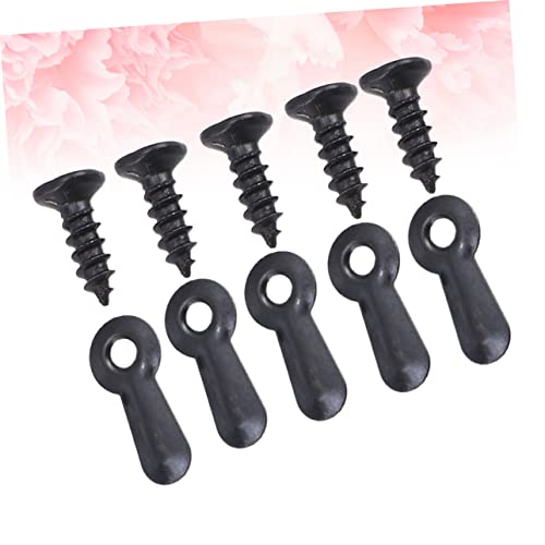 Image of 600pcs Picture Frame Hanger Kit Easy to Install Picture Hanging Hardware Screws Black Frame Hangers for Home Decor and Artwork