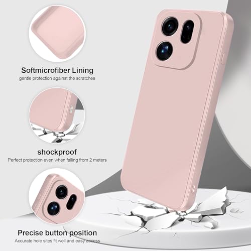 Image of DIZORO Microfiber Candy Back Cover Case for Vivo V70 5G / Vivo V70 Elite 5G Soft Silicone Rubberized Back Cover Case with Camera Protection - Sand