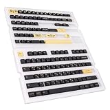 Keycaps PBT 132 Zestaw kluczy, bez liter, wysokość wiśni, egipski motyw faraonowy, DIY dekoracyjne klucze do gier dla mechanicznej klawiatury