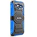 Galaxy J1 (2015) Case, Evocel [New Generation Series] Belt Clip Holster, Kickstand, Dual Layer for Samsung Galaxy J1 (Model No J100) / J1 (2015 Release), Blue (EVO-SAMJ1-XX02)