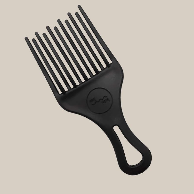 Hair Love Hair Pick Comb | Root Lifting Styling Tool | Adds Volume to Curly Wavy and Textured Hair | Lightweight Durable Wide Tooth Hair Pick-image-19