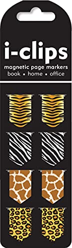 Animal Prints I-clips Magnetic Page Markers