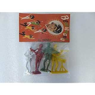 – Lot de 4 Figurines Emirober The Beatles 8cm Beatlemania années 60 – ref1 - Les Beatles, Paul McCartney, John Lennon, RIngo Starr, George Harrison