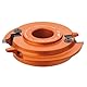 CMT Orange Toos 694.003.40 - Hartmetall-Radiusmesserkopf R=5/10 D=128X25X40