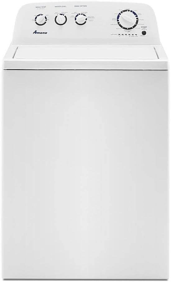 Amana NTW4519JW / NTW4519JW / NTW4519JW 3.8 Cu. Ft. White High Efficiency Top Load Washer