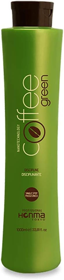 Coffee Green Brazilian Hair Treatment | Progressive Brush | Smoothing System 1L by Honma Tokyo