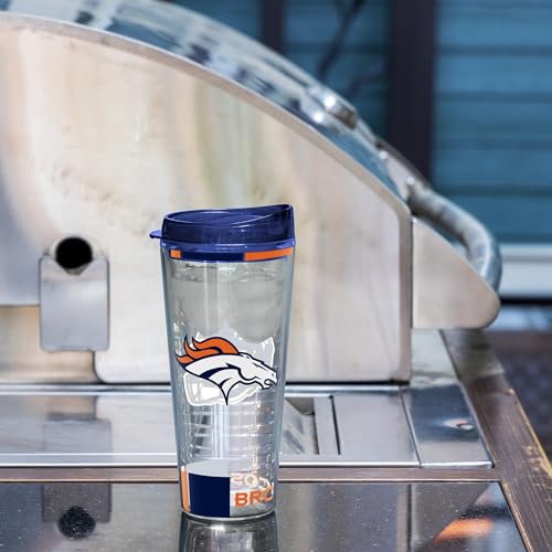 Image of Rico Industries NFL Football Double Wall Classic 16oz Or 20oz Tritan Tumbler W Lid