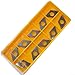 Carbide Insert Shim Seats for DNMG11T3 for CNC Inserts, SD1103 Turning Tool Accessories, High Wear Resistance Carbon Steel Shims for CNC