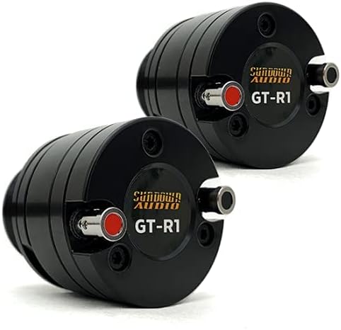 Sundown Audio GT-R1 8 Ohm 100W RMS Aluminum Bullet Horn Super Tweeters
